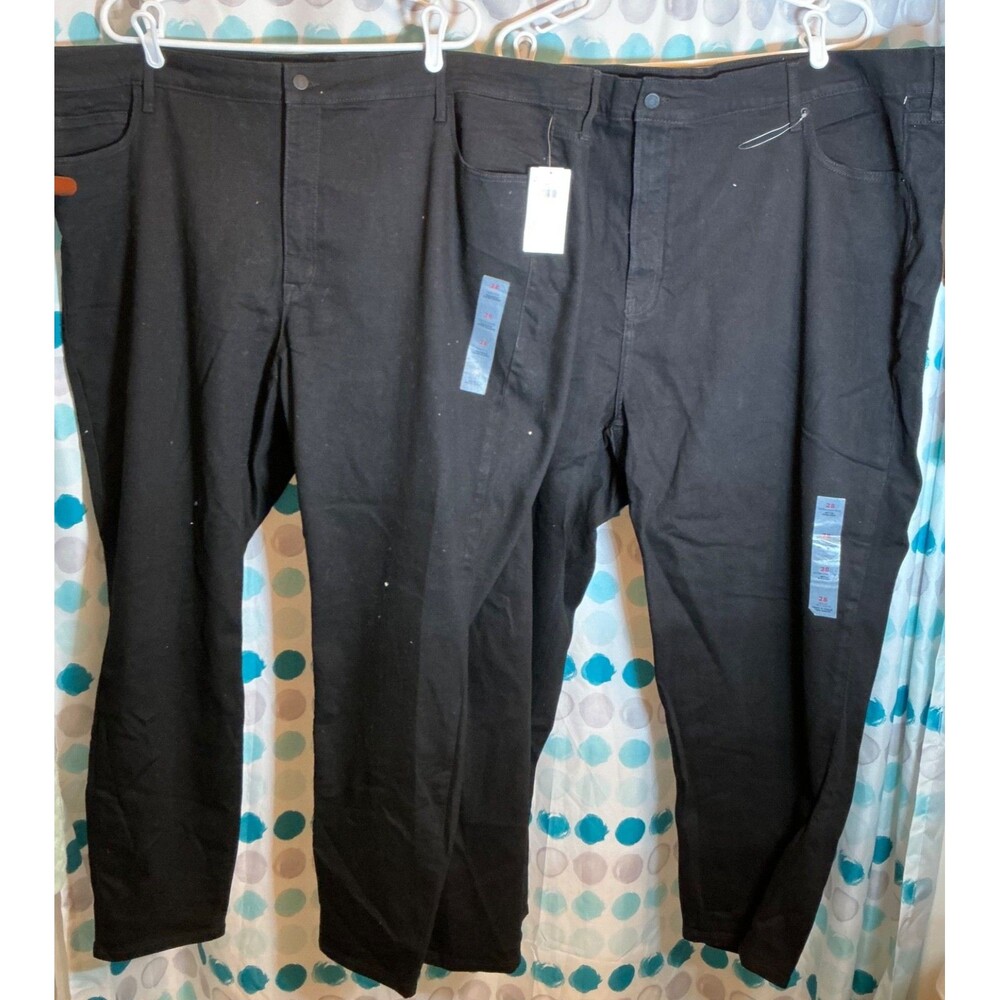 Old Navy Women Plus Size New Jeans Lot Size 28 W Black pants